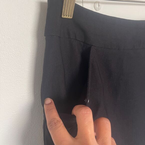 Tribal Women's Skirt Black Midi Pull On Stretch Skort Size 8 - Picture 4 of 8